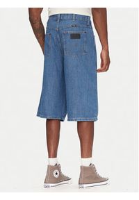 Wrangler Szorty jeansowe Jort 112362509 Niebieski Oversize. Kolor: niebieski. Materiał: bawełna #4