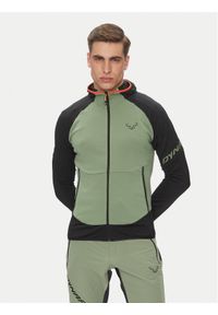 Dynafit Bluza Transalper Light Polartec Hoody 08-0000071176 Zielony Regular Fit. Kolor: zielony. Materiał: syntetyk