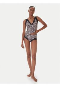 Guess Komplet bielizny O4BG01 KCF20 Beżowy. Kolor: beżowy. Materiał: syntetyk