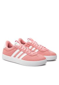Adidas - adidas Sneakersy Vl Court 3.0 IF4469 Różowy. Kolor: różowy. Materiał: skóra