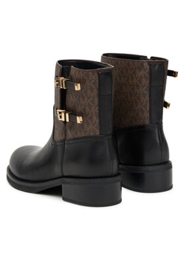 MICHAEL Michael Kors Botki Darrington 40F5DTFE7L Brązowy. Kolor: brązowy. Materiał: skóra