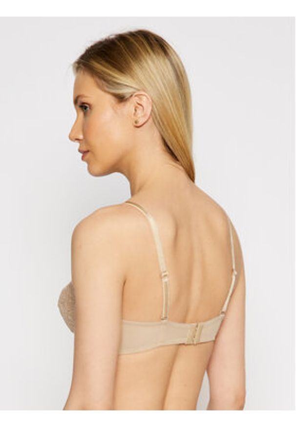 Gossard Biustonosz z fiszbiną Lace Sheer 13001 Beżowy. Kolor: beżowy. Materiał: syntetyk
