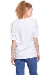 Wrangler - WRANGLER T SHIRT DAMSKI B&Y TRUCKER TEE WHITE W724LG412 112130927 #4