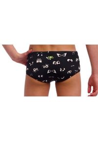 Kąpielówki FUNKY TRUNKS Eye Spy - trunki chłopięce. Kolor: czarny
