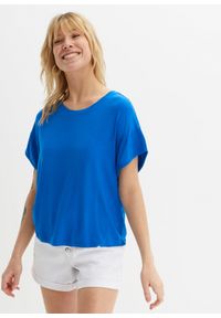 bonprix - Shirt oversized. Kolor: niebieski
