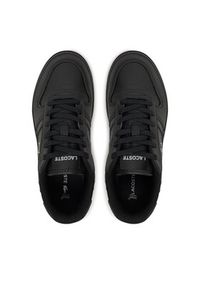 Lacoste Sneakersy T-Clip Set 224 7-48SUJ000802H Czarny. Kolor: czarny. Materiał: skóra #4