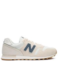 Buty damskie New Balance W37399U - beżowe. Okazja: na co dzień. Kolor: beżowy. Materiał: guma, skóra, zamsz, materiał, syntetyk. Szerokość cholewki: normalna. Model: New Balance 373 #1