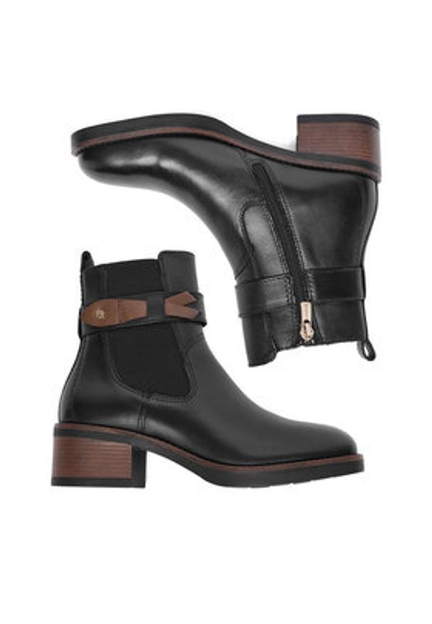 Lasocki Botki CEO-RST-6372-01 Czarny. Kolor: czarny. Materiał: skóra