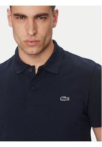 Lacoste Polo DH5522 Granatowy Regular Fit. Typ kołnierza: polo. Kolor: niebieski. Materiał: bawełna, syntetyk #4