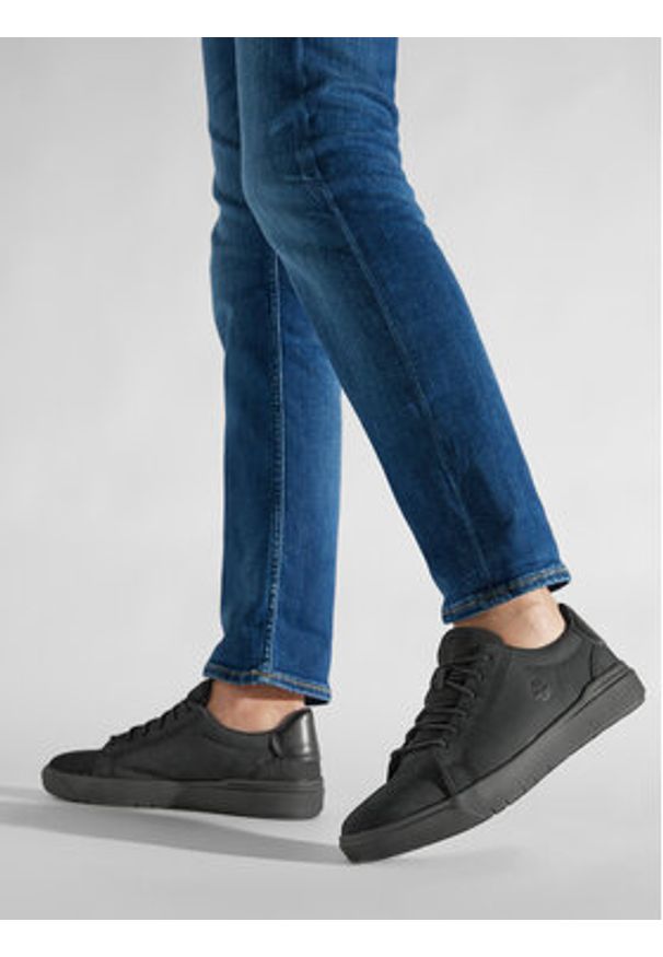 Timberland Sneakersy Seneca Bay Oxford TB0A5S8R0151 Czarny. Kolor: czarny. Materiał: nubuk, skóra