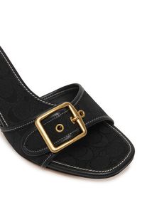Coach Klapki CCM10 Czarny. Kolor: czarny. Materiał: skóra #6