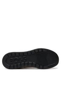 BOSS - Boss Sneakersy Jace Runn Lmme 50517307 Szary. Kolor: szary. Materiał: skóra #3