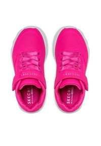 skechers - Skechers Sneakersy Uno Lite 310451L/HTPK Różowy. Kolor: różowy. Materiał: skóra #2