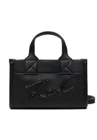 Karl Lagerfeld - KARL LAGERFELD Torebka 245W3093 Czarny. Kolor: czarny. Materiał: skórzane