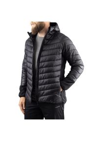 Kurtka pikowana turystyczna męska Viking Bart Warm Pro, PrimaLoft. Kolor: czarny. Materiał: puch. Technologia: Primaloft. Sport: turystyka piesza #1