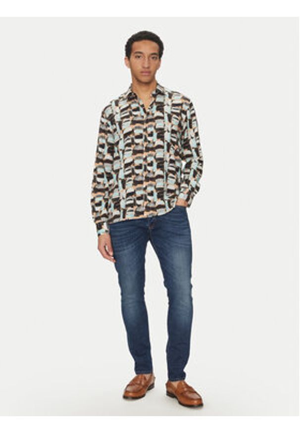 Liu Jo Koszula QA5095 T4360 Kolorowy Regular Fit. Materiał: wiskoza. Wzór: kolorowy