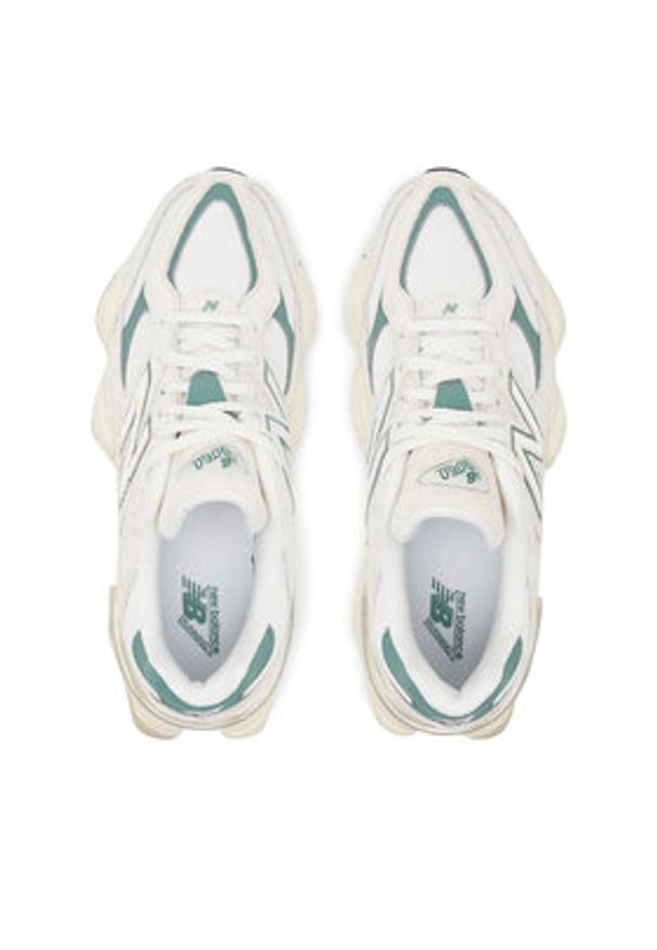 New Balance Sneakersy U9060EEI Beżowy. Kolor: beżowy. Materiał: zamsz, skóra