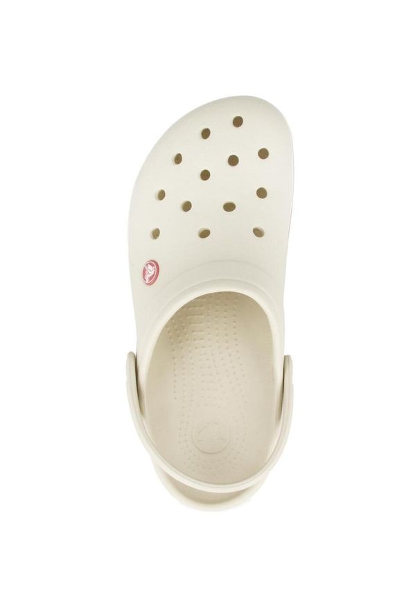 Buty do chodzenia unisex Crocs Crocband Stuccomelon. Kolor: biały. Materiał: syntetyk, materiał. Styl: sportowy