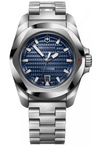 VICTORINOX - Zegarek męski Victorinox 242020 srebrny. Kolor: srebrny #1