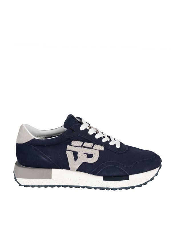 Ice Play Sneakersy | KORSER002M3LS1 | Mężczyzna | Niebieski. Okazja: na co dzień. Nosek buta: okrągły. Kolor: niebieski. Materiał: skóra