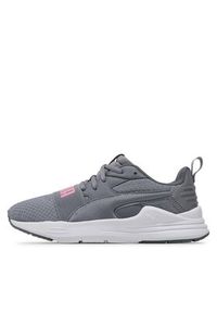 Puma Sneakersy Wired Run Pure Jr 390847 07 Szary. Kolor: szary. Materiał: materiał. Sport: bieganie