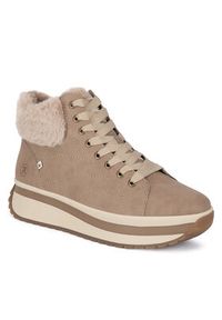 Rieker Revolution Lifestyle Botki W0961-20 Beżowy. Kolor: beżowy. Materiał: skóra #3