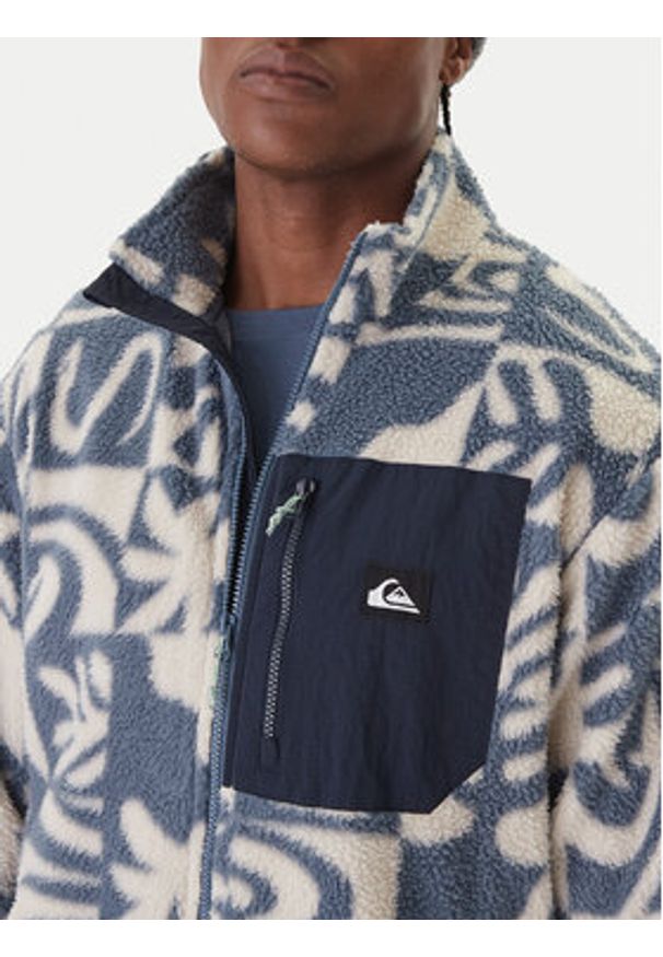 Quiksilver Polar Clean Coast EQYPF03066 Niebieski Regular Fit. Kolor: niebieski. Materiał: syntetyk