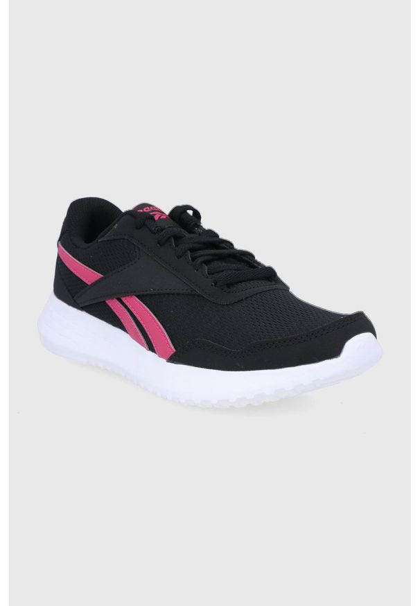 Reebok - Buty Energen Lite. Zapięcie: sznurówki. Kolor: czarny. Materiał: guma