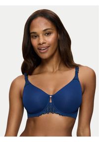 Triumph Biustonosz z fiszbiną Wild Azalea 10219852 Niebieski. Kolor: niebieski. Materiał: syntetyk #1