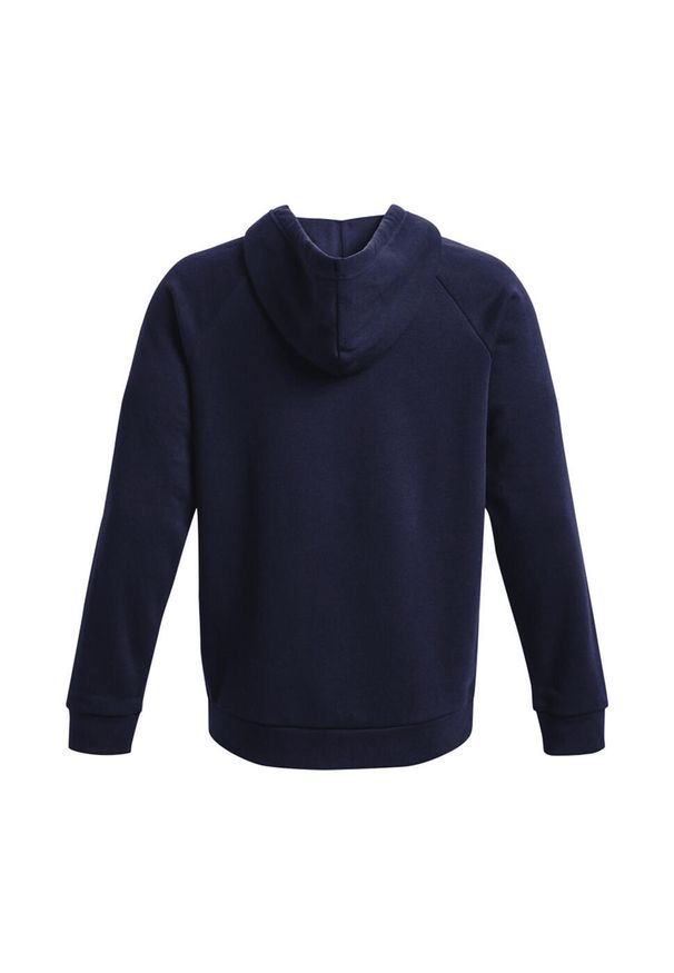 Under Armour - Bluza Rozpinana Męska Polar Rival. Kolor: niebieski. Materiał: polar