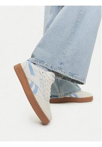 Reebok Sneakersy FORTE LOUNGER DOUBLE UP AR30255WCLT Écru. Materiał: skóra #4