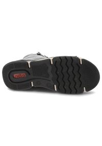 Zielone Botki Rieker Ocieplane Obuwie Damskie. Okazja: na co dzień. Zapięcie: zamek. Kolor: zielony. Materiał: skóra ekologiczna. Styl: casual, elegancki #8