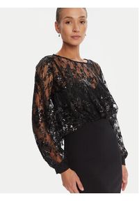 Rinascimento Sukienka koktajlowa CFC0125098003 Czarny Regular Fit. Kolor: czarny. Materiał: syntetyk. Styl: wizytowy #4