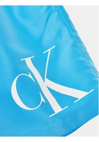 Calvin Klein Swimwear Szorty kąpielowe KV0KV00023 Niebieski Regular Fit. Kolor: niebieski. Materiał: syntetyk #3