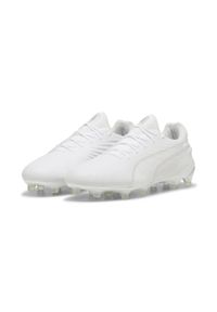 Puma - Buty piłkarskie unisex PUMA KING ULTIMATE FG/AG. Kolor: szary, biały, wielokolorowy. Sport: piłka nożna