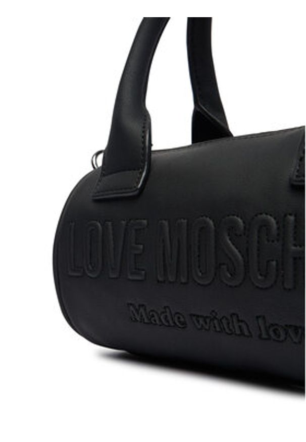 Love Moschino - LOVE MOSCHINO Torebka JC4054PP1OLE0000 Czarny. Kolor: czarny. Materiał: skórzane