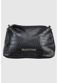 Valentino by Mario Valentino - VALENTINO Mała czarna torebka Wool. Kolor: czarny. Materiał: skórzane. Rodzaj torebki: na ramię #11