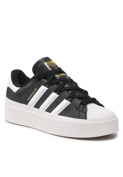Czarne sneakersy Adidas Superstar 4065427768397 - Sneakersy