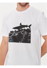 BOSS - Boss T-Shirt Te_Sea_Horse 50515626 Biały Regular Fit. Kolor: biały. Materiał: bawełna #3