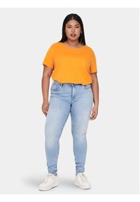 ONLY Carmakoma T-Shirt 15285965 Pomarańczowy Regular Fit. Kolor: pomarańczowy #4