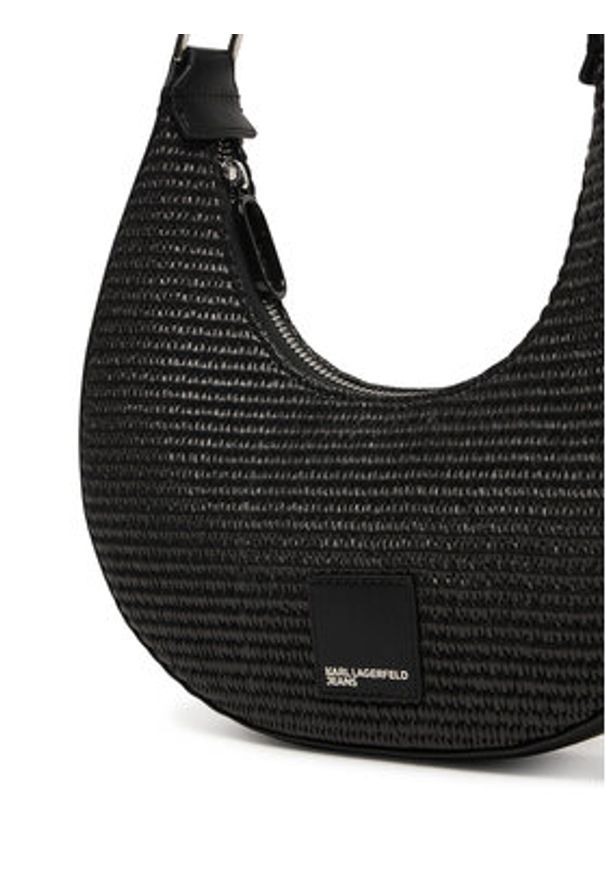 Karl Lagerfeld Jeans Torebka B2W30120 Czarny. Kolor: czarny