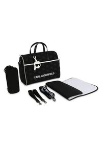 Karl Lagerfeld Kids Torba do przewijania Z30166 Czarny. Kolor: czarny. Materiał: materiał #1