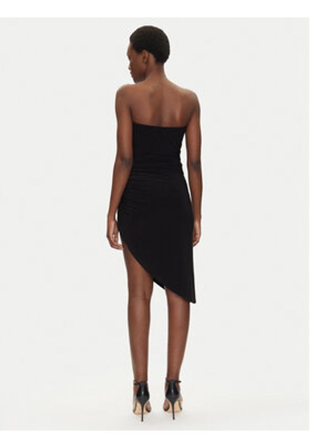 NORMA KAMALI Sukienka koktajlowa KK4223PL949001 Czarny Slim Fit. Kolor: czarny. Materiał: syntetyk. Styl: wizytowy