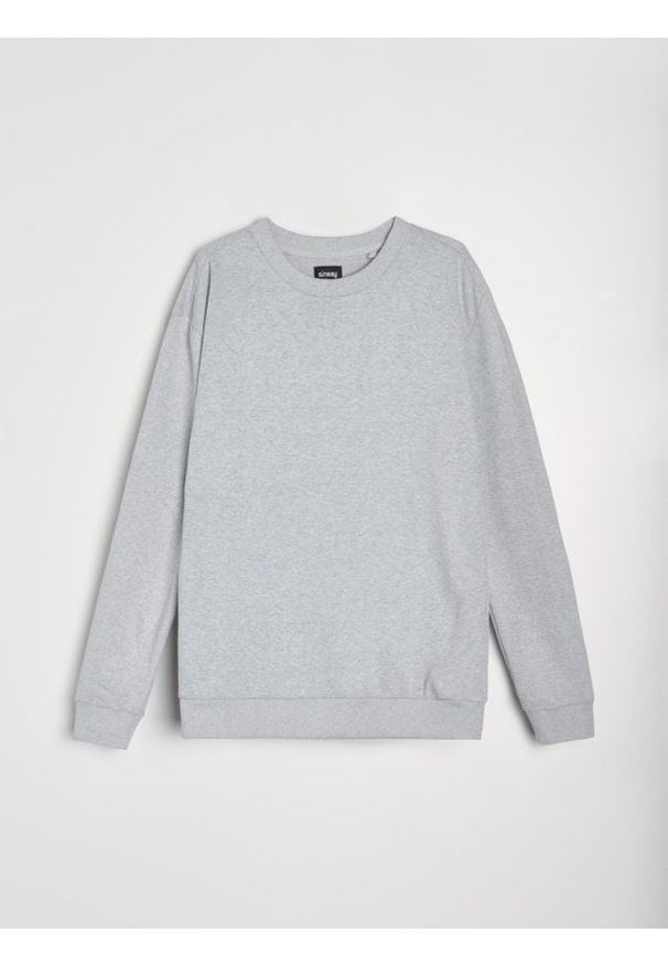 Sinsay - Bluza w stylu basic - szary. Kolor: szary