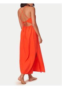 Triumph Sukienka letnia Beach MyWear 10217797 Pomarańczowy Regular Fit. Kolor: pomarańczowy. Materiał: lyocell. Sezon: lato #2