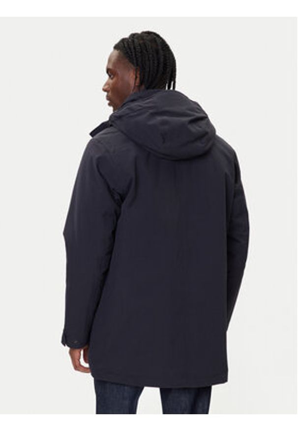 Jack Wolfskin Parka Canyon Shield A65119 Granatowy Regular Fit. Kolor: niebieski. Materiał: syntetyk