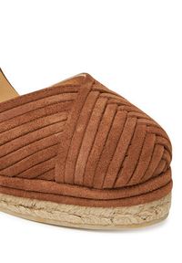 Castañer Espadryle Colina/186 025685 Brązowy. Kolor: brązowy. Materiał: zamsz, skóra