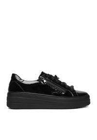 Sneakersy Remonte. Kolor: czarny