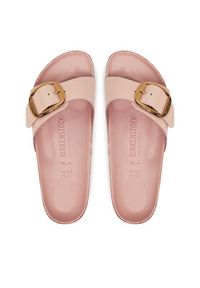 Birkenstock Klapki Madrid Big Buckle 1029448 Różowy. Kolor: różowy. Materiał: skóra #3