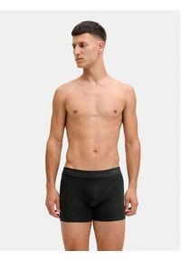 Jack & Jones Komplet bokserki i skarpety Trent Giftbox 12285126 Czarny. Kolor: czarny. Materiał: bawełna #6